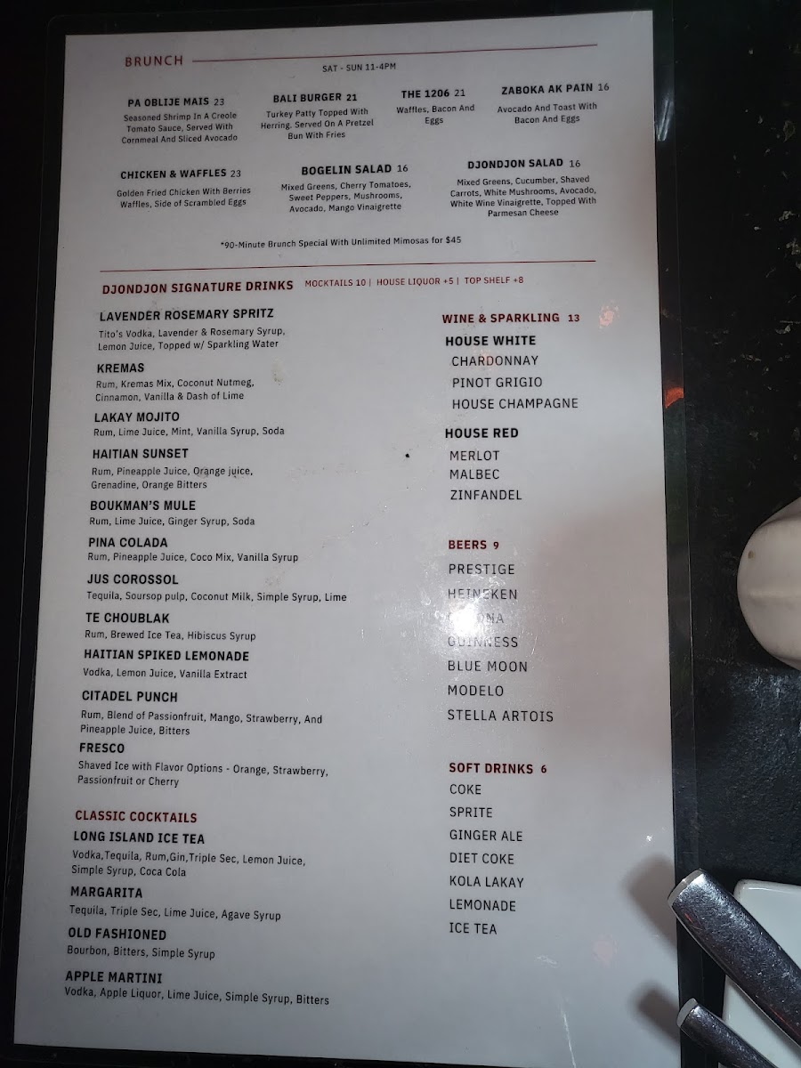 DJONDJON Menu - Image 3